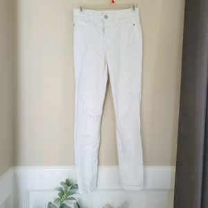 High rise ankle jegging